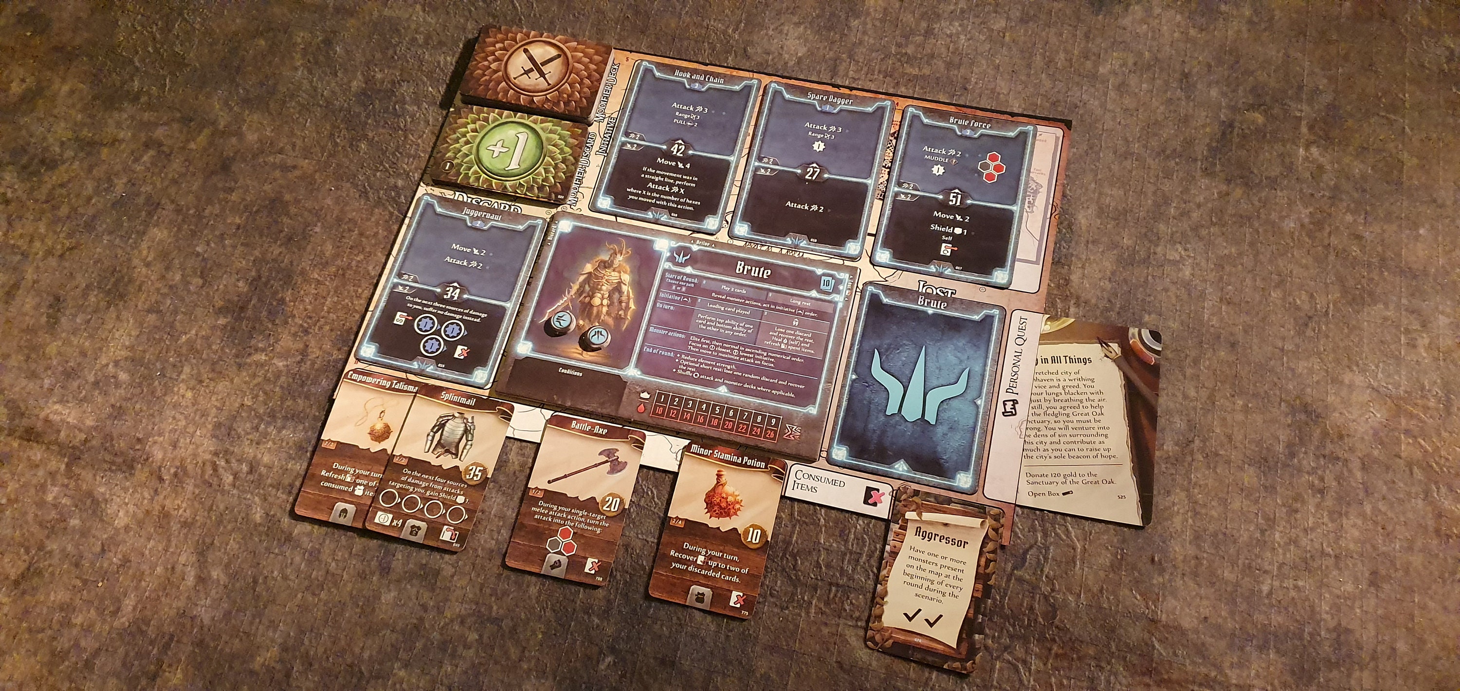Gloomhaven Printable A4 Player Mat Playmat Digital Download - Etsy