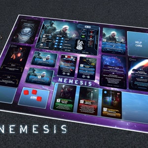 Nemesis A3/A4 Player Mat Playmat  - Digital Download Only