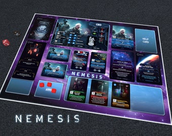 Nemesis A3/A4 Player Mat Playmat  - Digital Download Only
