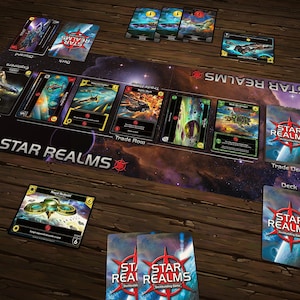 Star Realms 印刷可能な A4 プレーヤー マット - デジタル ダウンロードのみ