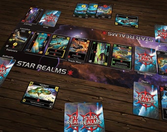 Star Realms Printable A4 Player Mat - Digital Download Only