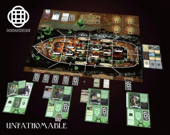 Unfathomable A4 Player Mats + Upgrades  - Digital Download Only - Printable