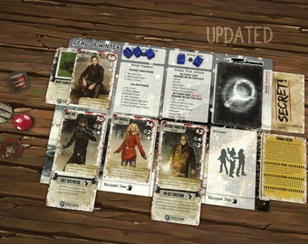 Dead Of Winter Printable A4/A3 Player Mat - Digital Download Only