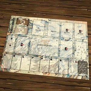 Frosthaven Printable A3 Player Mat Gloomhaven Playmat - Digital ...