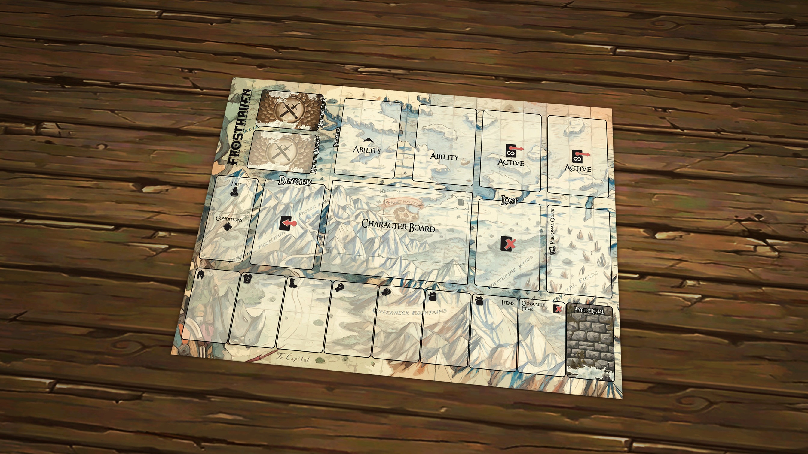 Frosthaven Printable A3 Player Mat Gloomhaven Playmat Etsy Australia