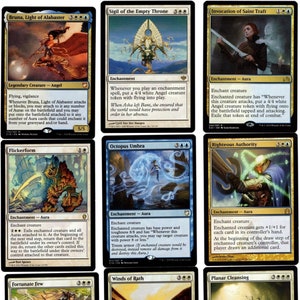 Bruna, Light of Alabaster-Commander-Angel/Enchantment Deck-EDH-100 Cards MTG-Rares-Mythic