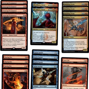 Niv-Mizzet, Parun-blue/red-60 card deck-MTG-Magic the Gathering-dragon-Casual Fun Deck