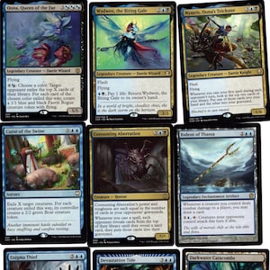 Faerie Mill-100-kaart Magic the Gathering-kaartspel-MTG-Rares-Oona, Queen of the Fae Klaar om te spelen