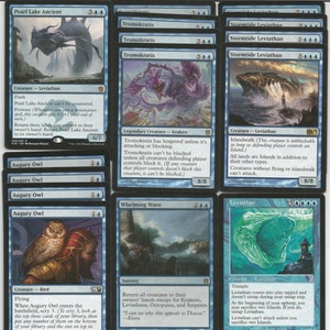 Deck Monstre marin (bleu) - Kraken des marées - Leviathan MTG Magic Gathering 60 cartes Ready to play