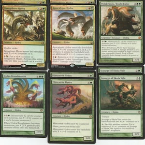 Hydra Ramp Deck - Gruul MTG Magic the Gathering Many Rares 60 Card Deck Ready to Play