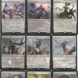 Custom Commander Deck Ulamog, the Ceaseless Hunger Eldrazi EDH Magic 100 Cards Mtg