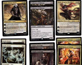 Vampires & Lifelink-60 card Magic the Gathering deck-MTG-RTP-Sorin-Mythics-Rares Ready to Play