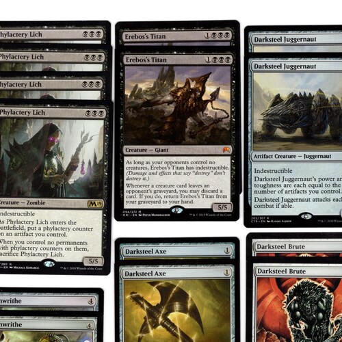 Black Blue Mill Deck Pauper Legal MTG Magic the Gathering Etsy Australia