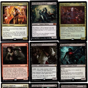 Edgar Markov-100 Card EDH Commander Deck-Vampire-Mythic-Rare Magic the Gathering Ready to Play