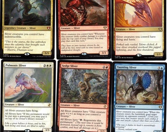 Commander-sliver Deck -the First Sliver -EDH-100 Card MTG - Rtp