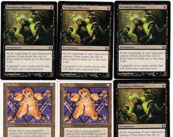 Discard Rack (mono Black) Deck - Mind Shatter - MTG Magic Gathering 60 Cards Ready to Play - Etsy Discard Rack (mono Black) Deck - Mind Shatter - MTG Magic Gathering 60 Cards Ready to Play - Etsy