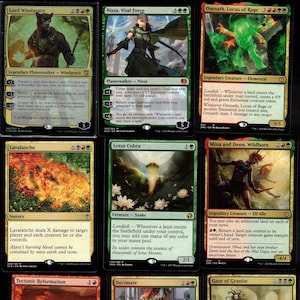 LORD WINDGRACE-100 card Magic the Gathering Commander Deck-Nissa-MTG-Rare-Mythic Ready to Play