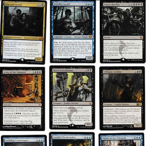 Commander-zombie deck -Gisa and Geralf -EDH -100 Card MTG - RTP-Rares-Mythics