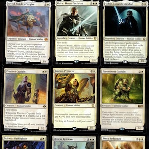 SOLDIERS!-100 Card Magic the Gathering Commander Deck-Rare-Mythic-MTG Ready to Play