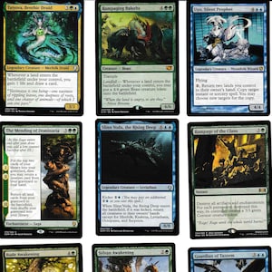 Commander- Tatyova, Benthic Druid EDH 100 Card MTG Deck- RTP-Many Rares