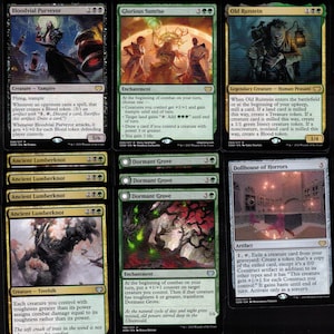 LOS DEFENSORES - Mazo de 60 cartas Magic the Gathering - MTG - Cartas invertidas - Raras - Listas para jugar - Casual