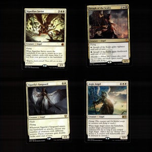 Deadly Angels-Deathtouch-60 Card Magic the Gathering-deck-mtg-Rares-Mythics-klaar om te spelen