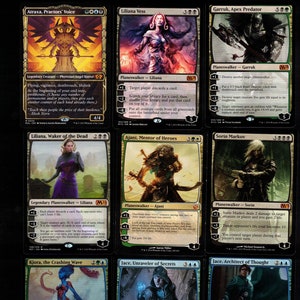 Súper Amigo-ATRAXA- Mazo de Comandante de Magic the Gathering-100 Cartas Planeswalker Listo para Jugar