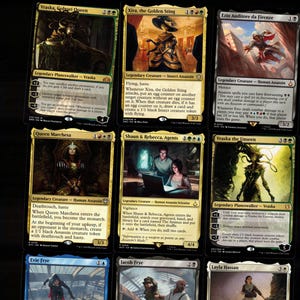¡Asesinos! - Mazo de 100 cartas de Commander de Magic the Gathering, raras, míticas, MTG, EDH, listo para jugar.