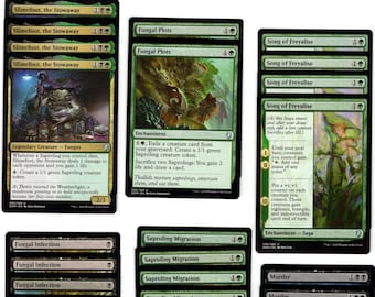 Fungus Deck - Custom Deck MTG Magic the Gathering Slimefoot Song of Freyalise 60 Cards Ready to Play
