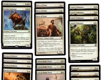 CAT Lifegain White - Ready to Play 60 Card Deck -Fun - Magic MTG Felidar Sovereign