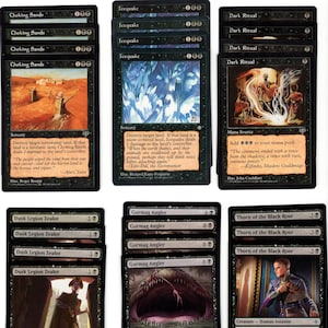 Black Land Destruction- Ready to Play - Pauper Legal With Sideboard- Magic the Gathering MTG Ready to Play