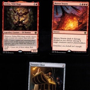 Lancez les dés !-60 cartes prêtes à jouer-Deck-Magic the Gathering-MTG-Rares-casual