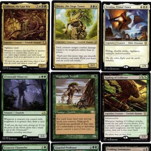Doran&#39;s Army-Treefolk-100 card commander deck-MTG-Magic the Gathering-Rares-Ready to Play