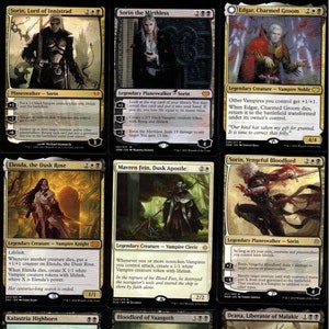Vampires & Lifelink-100 Card Magic the Gathering Commander Deck-Rare-Mythic-MTG Ready to Play
