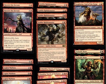 Elite Mono Red Goblin Deck - Very Powerful - Modern Pioneer - 60 Card MTG!!! - Etsy Elite Mono Red Goblin Deck - Very Powerful - Modern Pioneer - 60 Card MTG!!! - Etsy
