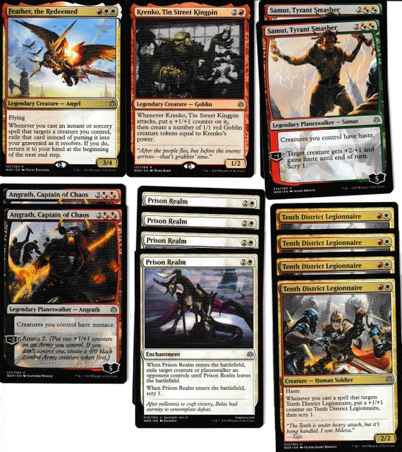 mtg red white cards Amazon.com: Elite Red White Creature Deck - Boros Aggro Soldier - Very  Powerful - Modern Legal - Custom Built - Magic The Gathering - MTG main image 1