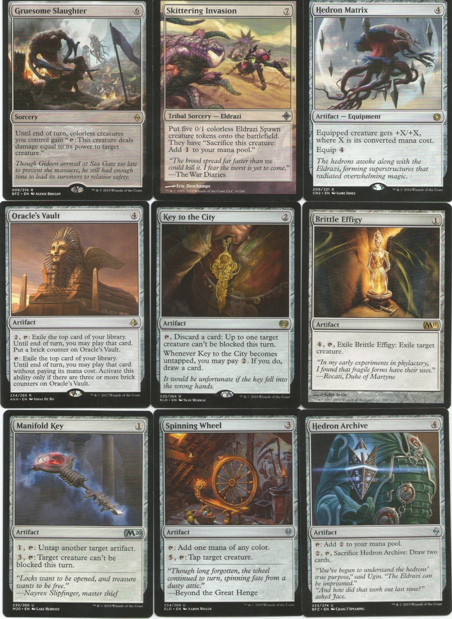 mtg ulamog commander deck Eldrazi ULTIMATE Colorless Tribal Four Legendary Commanders Emrakul Kozilek  Ulamog Magic MTG Commander Deck main image 1
