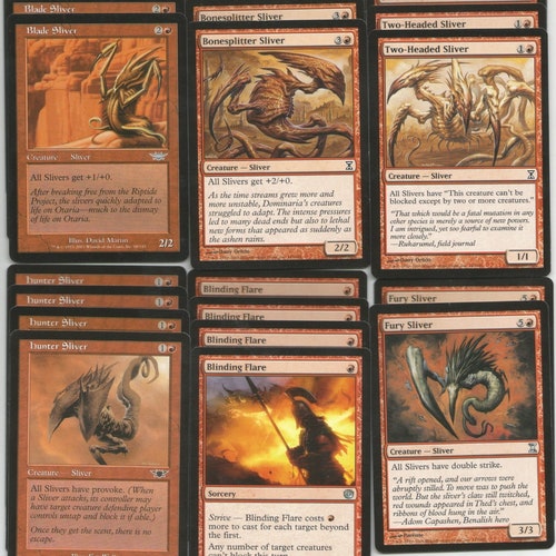 mtg new sliver cards A Handfull of New Sliver Designs : r/custommagic