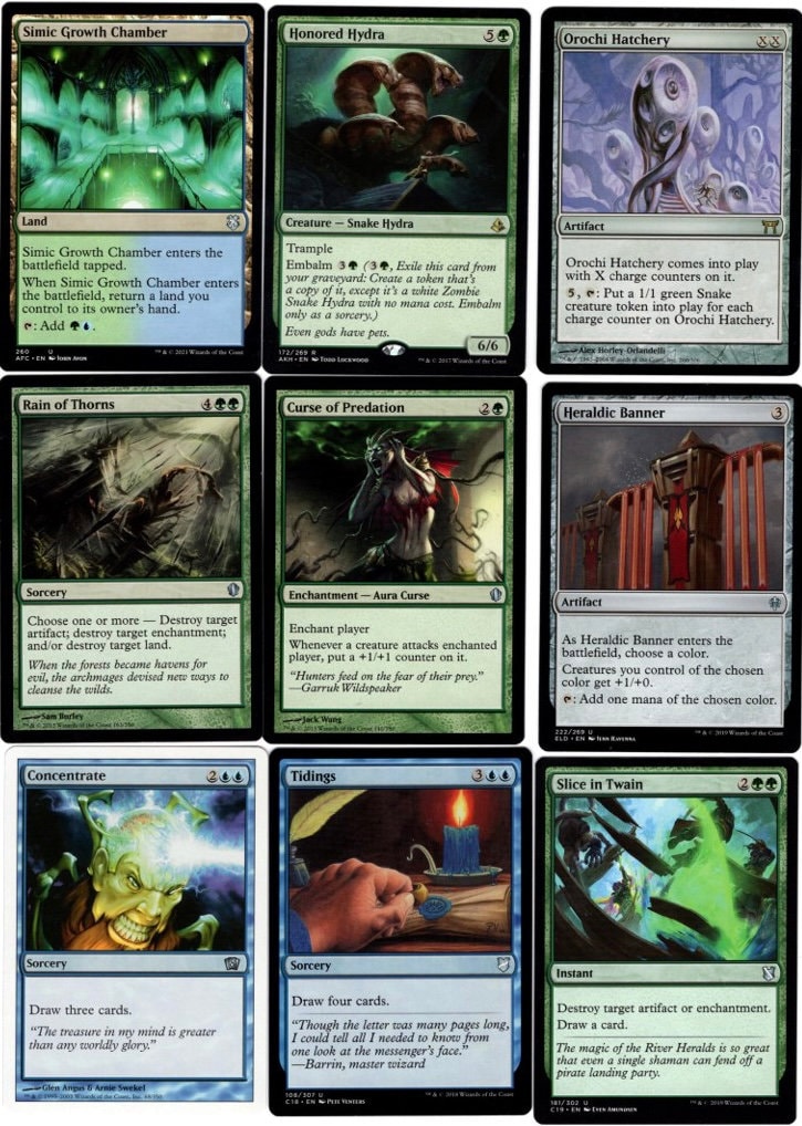 snake commander deck mtg ETLKJVBL for Box, Trading Card Storage Box for 100 Cards with Anime Card Sleeves MTG: Tip the Scales -