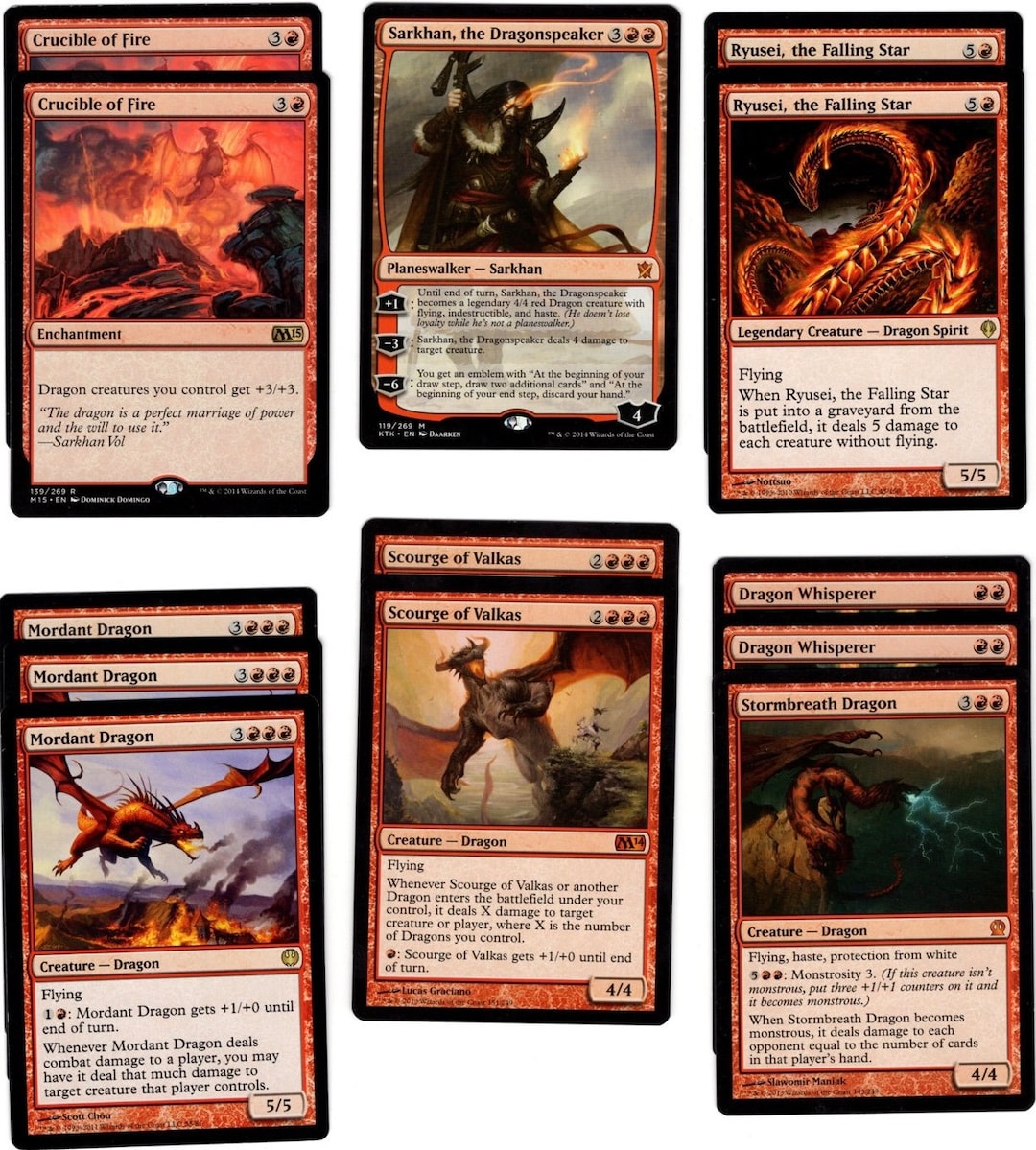 sarkhan mtg cards Sarkhan, Dragonspeaker  THE ART OF DAARKEN
