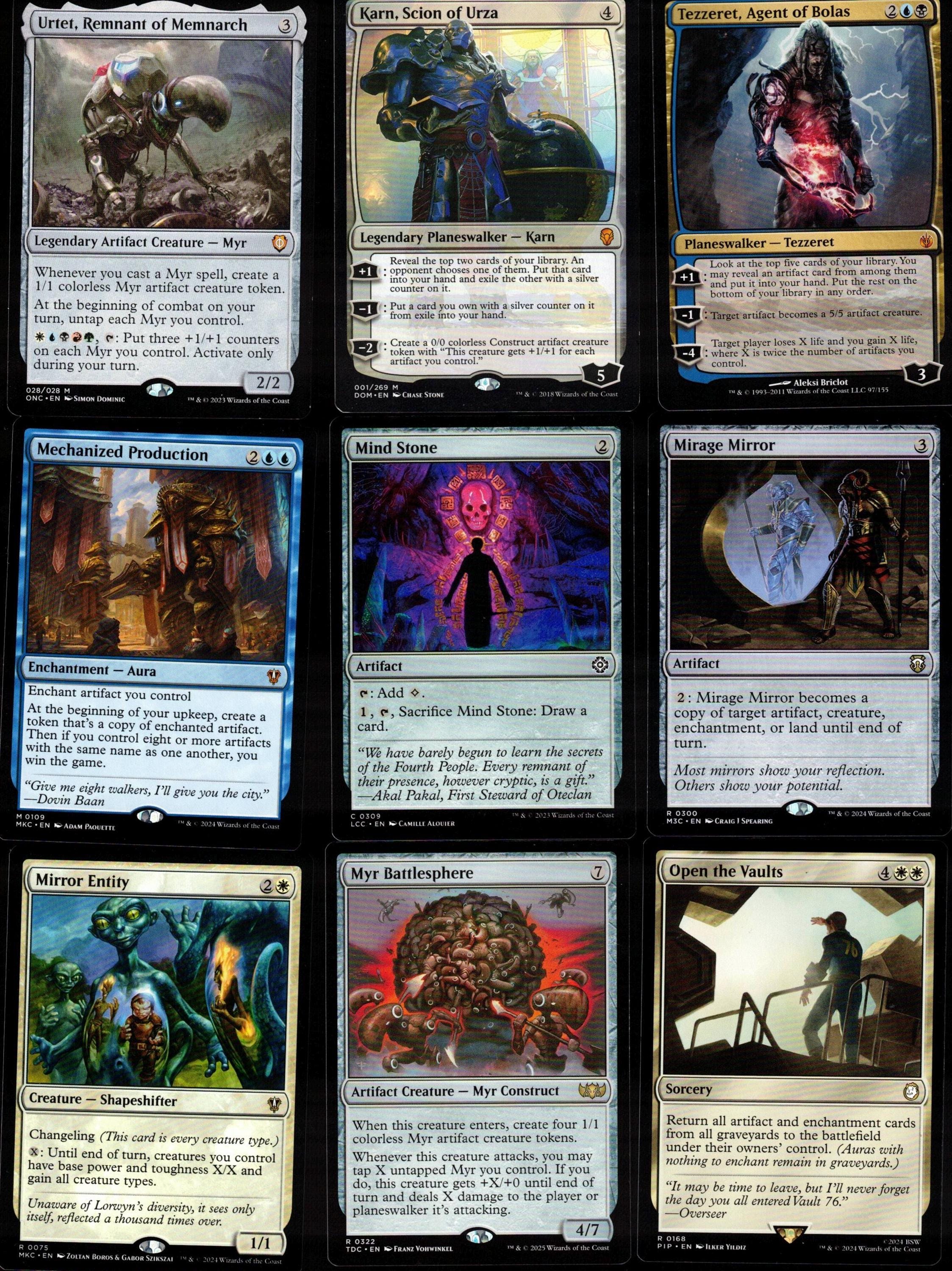 mtg myr commander deck Myr tribal // Commander (Urtet, Remnant of Memnarch) deck list mtg //  Moxfield  MTG Deck Builder