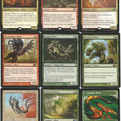 Commander-sliver Deck -the First Sliver -EDH-100 Card MTG - Rtp