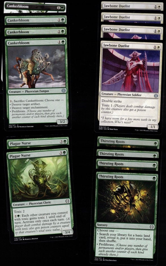 TOXIC!-60 Card Magic the Gathering Deck-mtg-poison Counters-green-white-ready to Play - Etsy TOXIC!-60 Card Magic the Gathering Deck-mtg-poison Counters-green-white-ready to Play - Etsy
