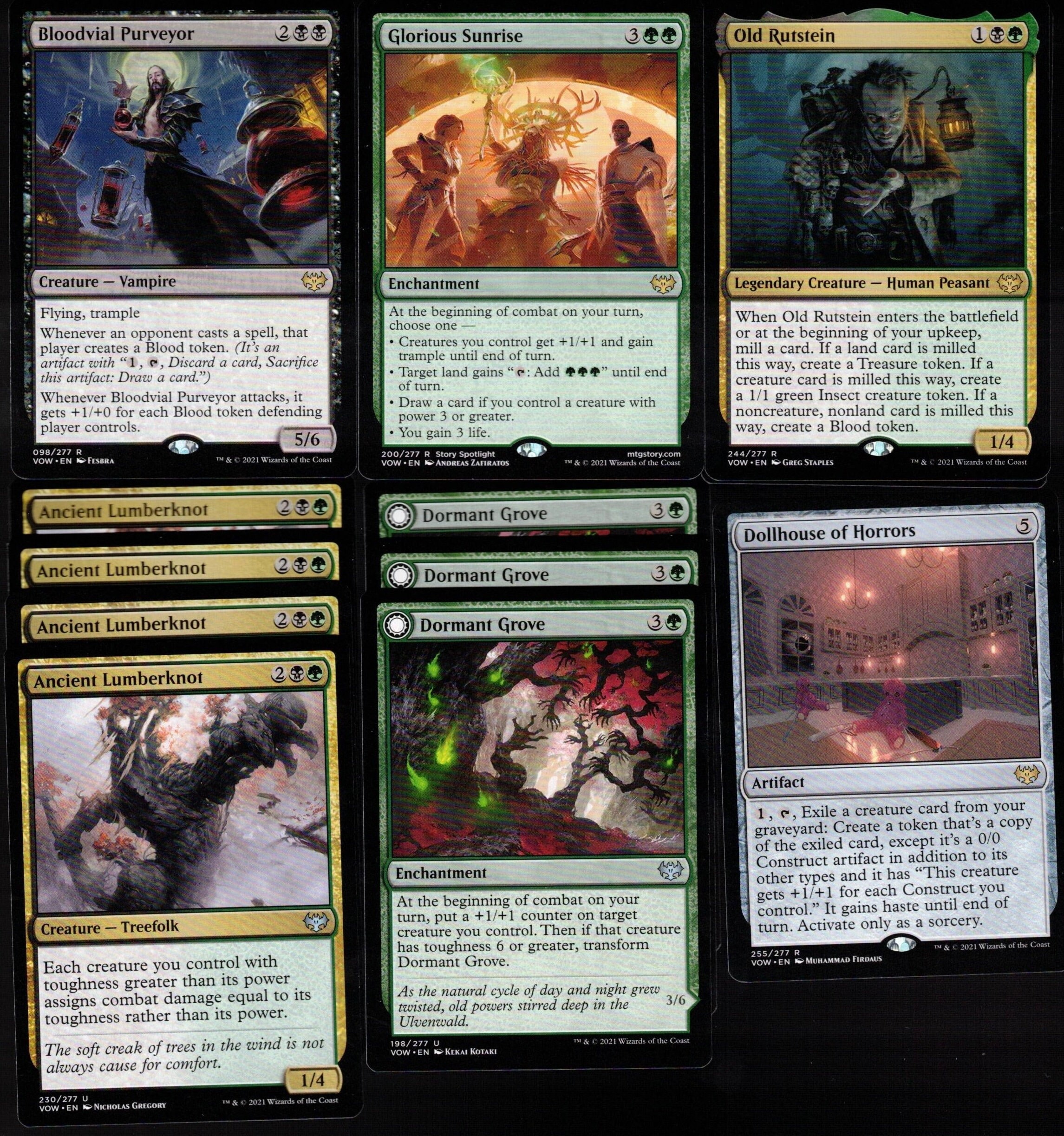 THE DEFENDERS-60 Card Magic the Gathering Deck-mtg-flip Cards