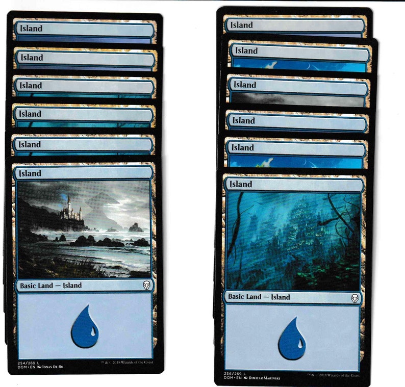 Blue/Black Zombie-60 Card Deck-MTG-Rares-Planeswalker-ANGRATH - Etsy España