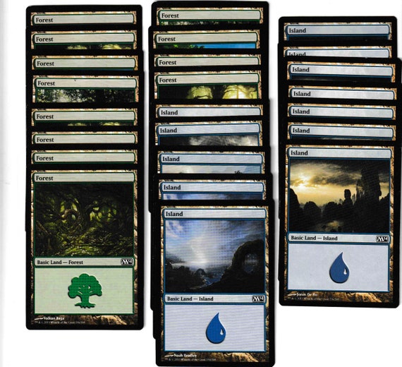 Buy BLUE/GREEN RAMP-60 Card Mtg Deck-rares-return of the  Wildspeaker-magic-ready to Play Online in India - Etsy