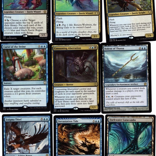 mill x cards mtg Phenax, God of Deception - If Increasing Confusion was cast from a graveyard MTG Best Commander Blue Mill