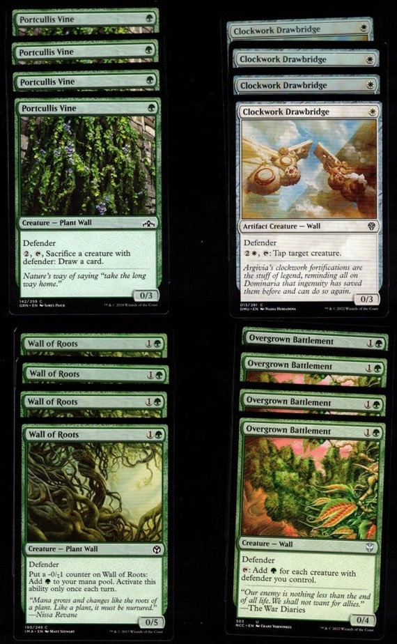 Buy The Best Defense-60 Card Magic the Gathering Deck-mtg-defender-walls-ready  to Play Online in India - Etsy