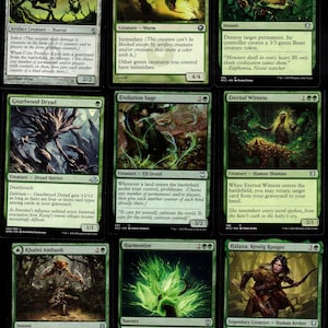 Poisoned Deathtouch-100 Card Magic the Gathering Commander Deck-fynn ...
