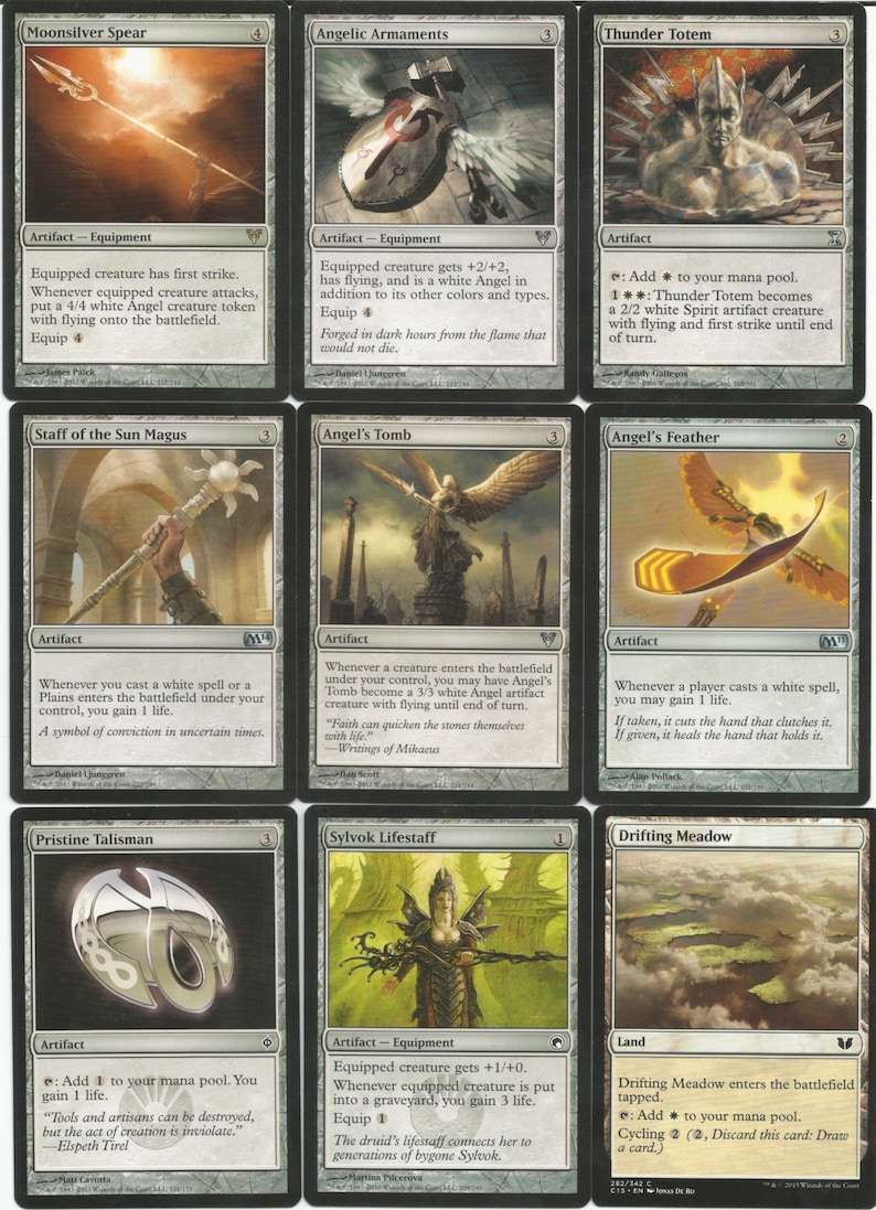 CommanderANGEL DECK REYA EDH WhiteArtifact100 Card Mtg Etsy France